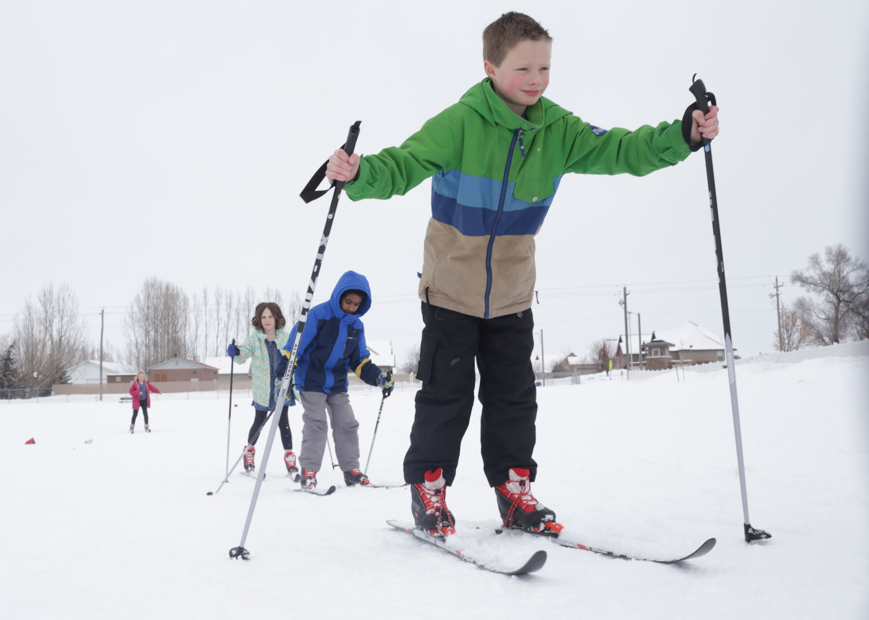 Rimrock skiing